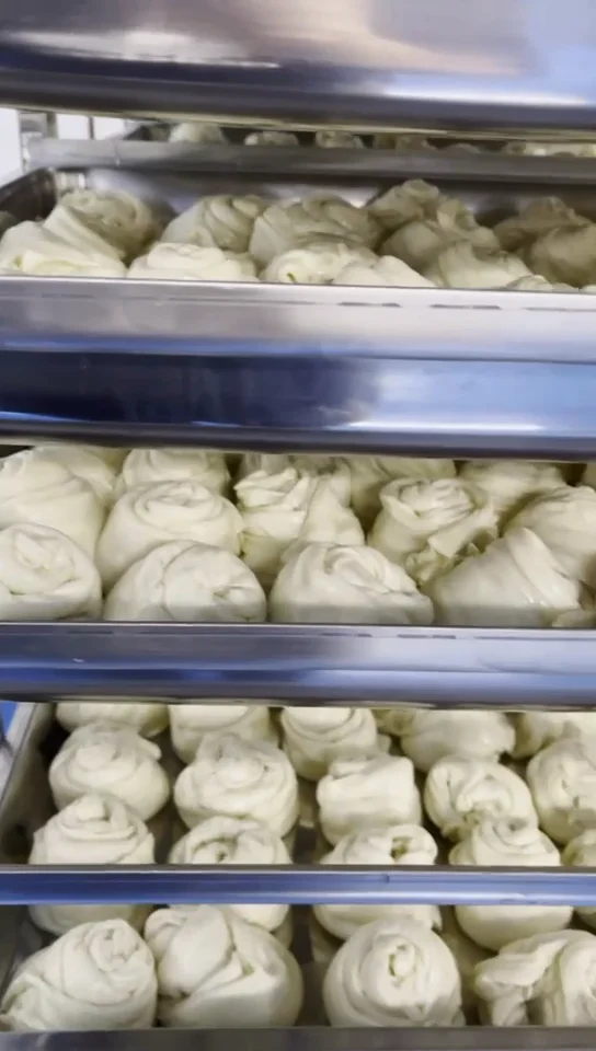 Industrial Fully Automatic Machine for Making Paratha Frozen Paratha Machine Semi Finished Roti Canai Equipment