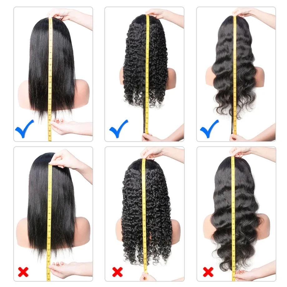 Parrucca frontale in pizzo 13x6 con onde d'acqua, con messa in evidenza frontale colorata, capelli umani, parrucche economiche brasiliane da 30 pollici, per donne_voghion.com