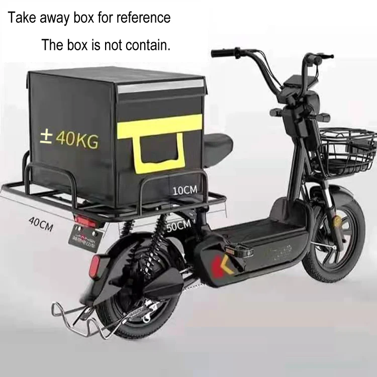 Custom Safety Lightweight Takeaway Electric Bicycle Fast Food Delivery