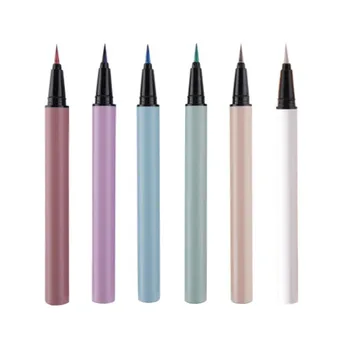 Crystal Shimmer Colorful Eyeliner Pencil - Quick-Dry, Long-Lasting, Waterproof, Smudge-Proof for Perfect Eye Makeup