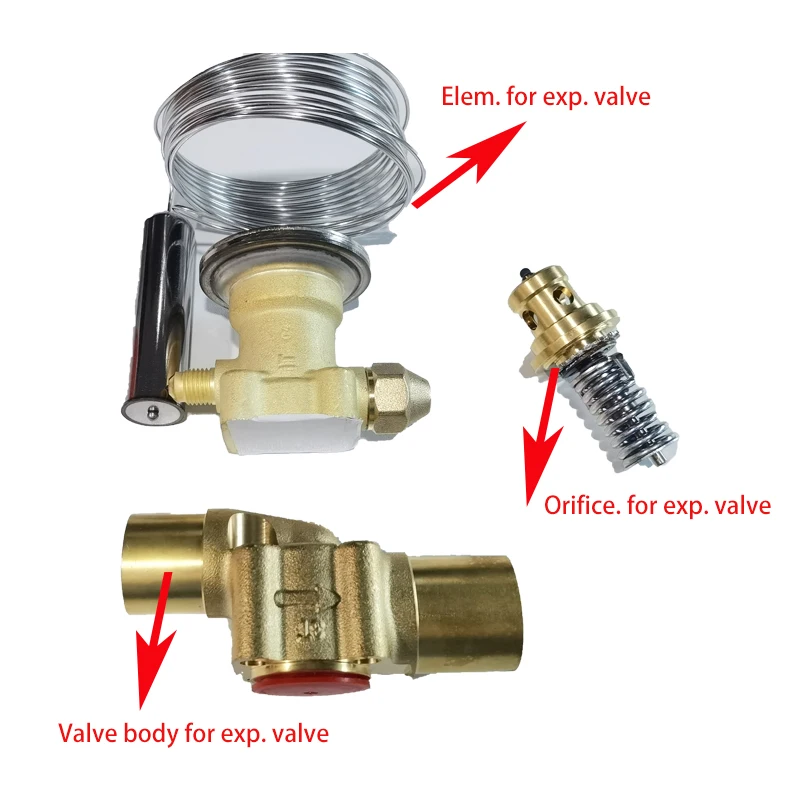 Te5 Expansion Valve Air Conditioning Refrigeration Thermostatic