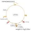 TXP442-golden turtle diy pendant necklace 40+5cm
