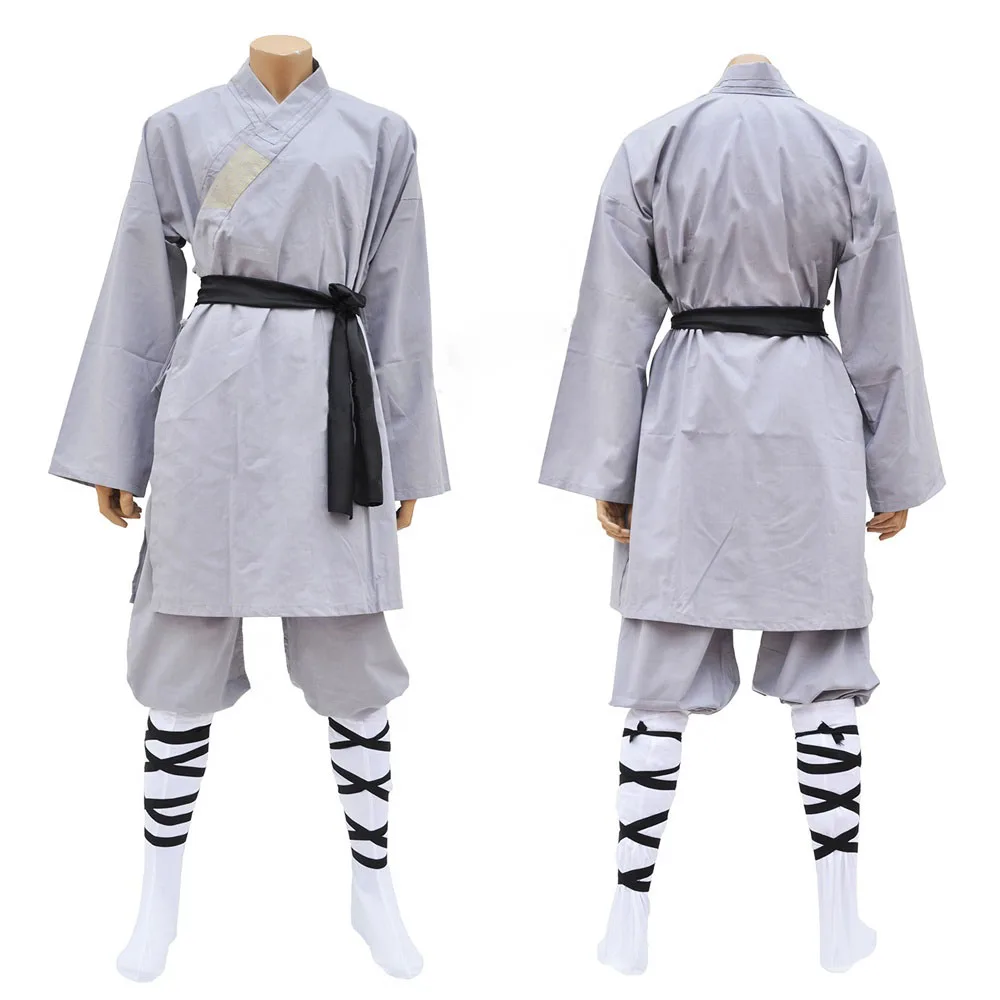 blusa proteccion precoz Wholesale high quality OEM Martial arts kung fu uniform shaolin Monk  clothes From m.alibaba.com