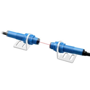 Laser Sensor Red Semiconductor Laser Detection Distance 60m M12 M18 and M30 High-precision Detection System  Detect Tiny Objects