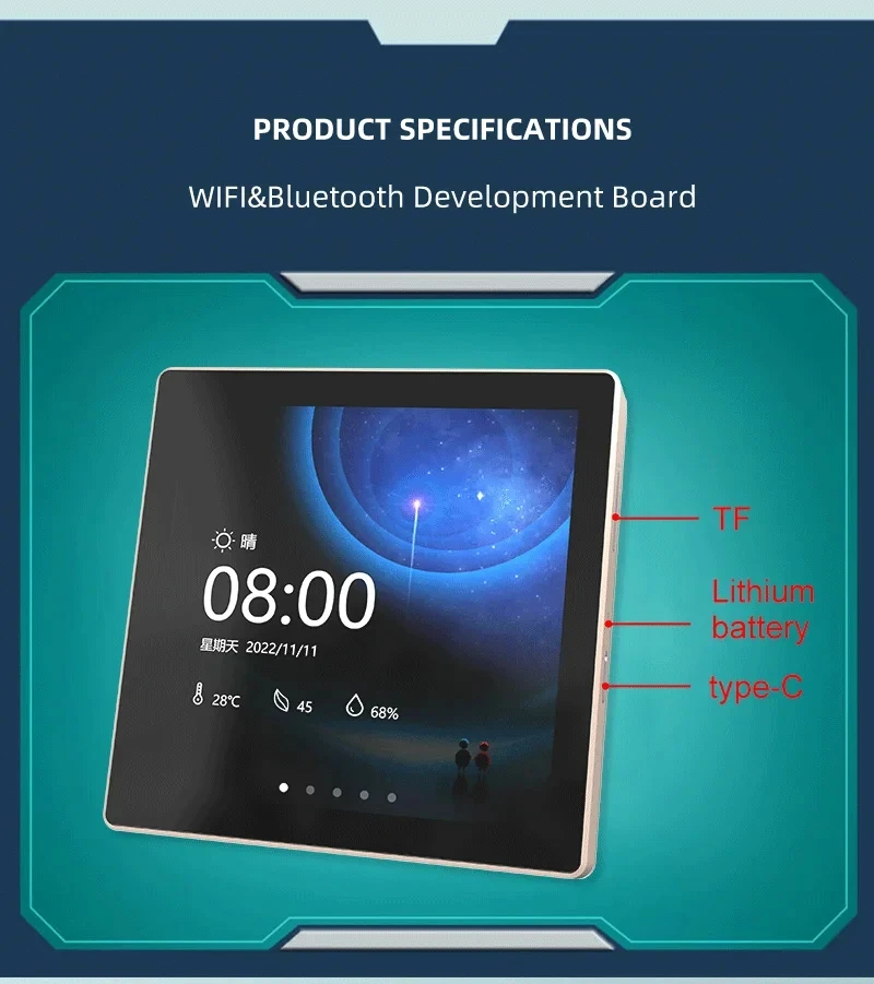ESP32-S3 4 Inch Smart Display for Arduino Development