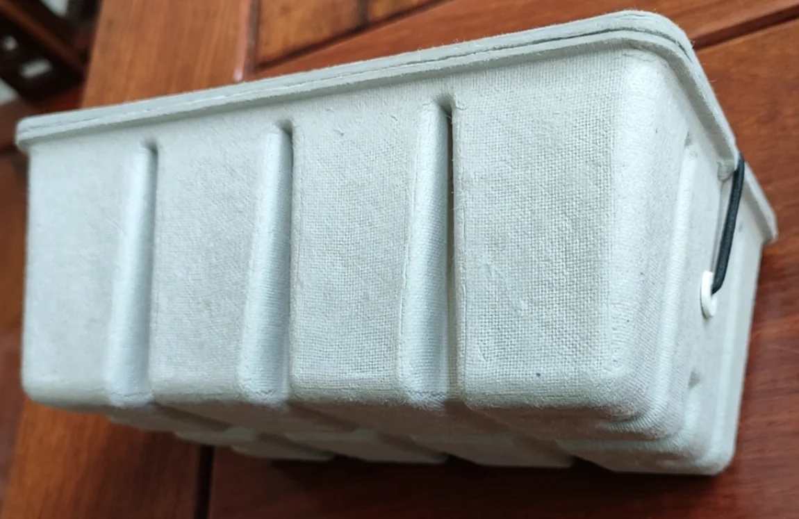 Paper Packaging Box Custom Paper Pulp Box Molded Pulp Degradable Packaging Gift Box
