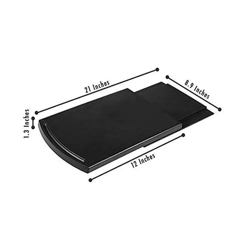 HauSun Handy Sliding Tray Sliding Tray Mat for Coffee Maker,Kitchen  Appliance Moving Caddy,Countertop Stoage for Air Fryer, Blender, Stand  Mixer,Food Processors,2 Sets
