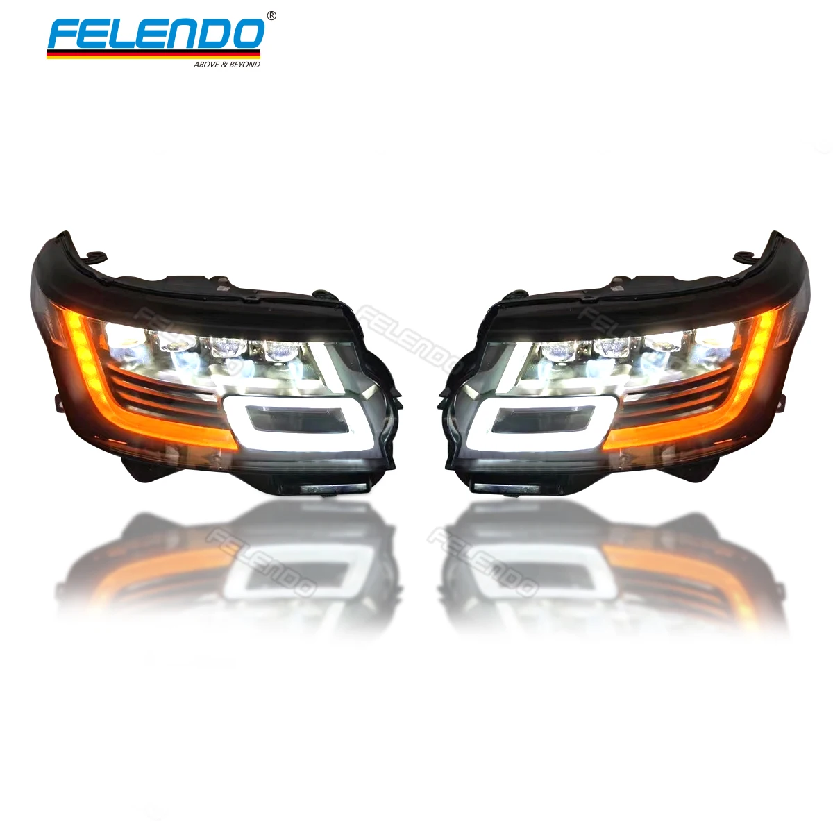 thumbnail image 2 of Pair Of Range Rover L322 Headlight Connector Looms – Upgrade/Conversion Adapter (2002-2009) 2 of 6
