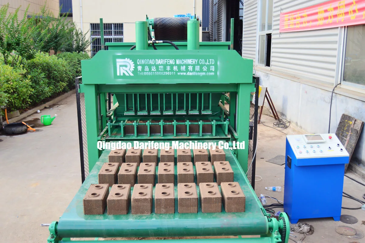 DF7-10 Automatic Clay Soil Interlocking Brick Making Machine