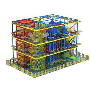 Indoor Adventure Children Popular Kids Play Rope Course