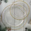 Transparent gold edge