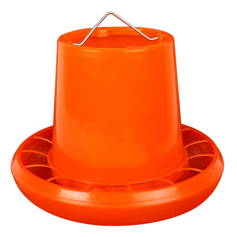 High Quality Poultry Automatic Chicken Eating Feeder Yellow Jar Kit Diy Duck and Chicken Feeder Barrel for Farm Equipment