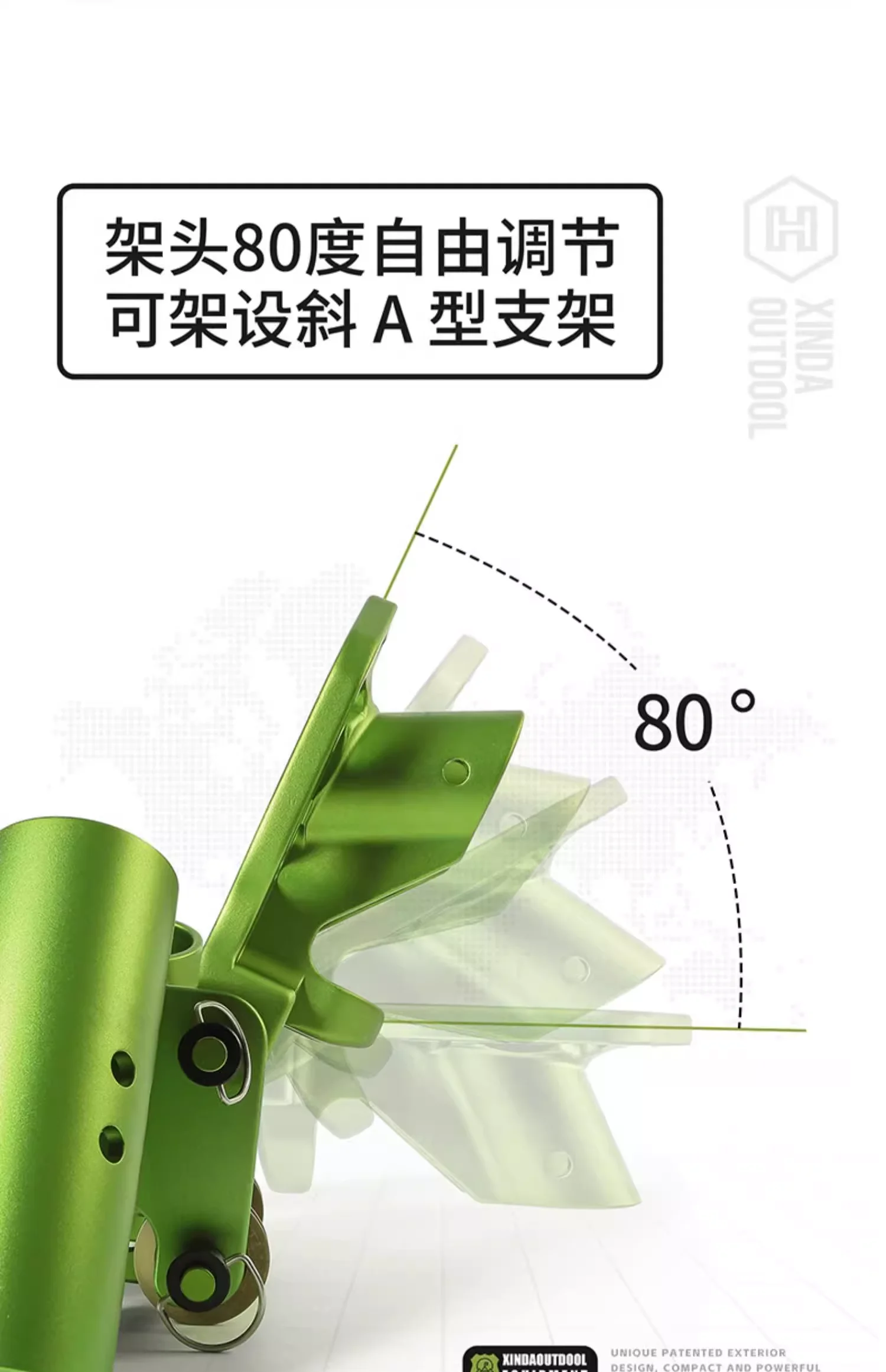 XINDA屋外調整可能レスキュー多機能三脚セット持ち運び可能スト