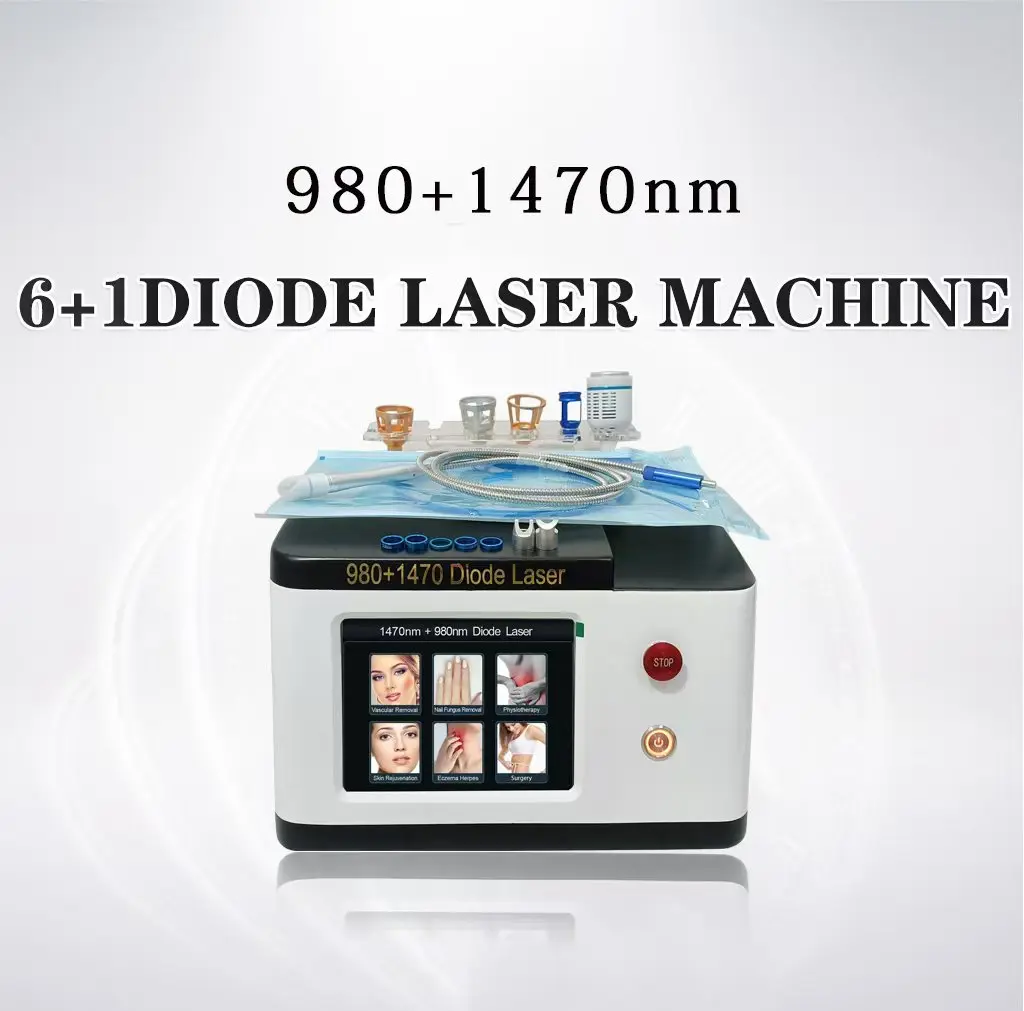 980nm 1470nm in Diode Laser Machine for Endolift Lipolysis
