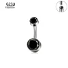 Silver-Black Zircon