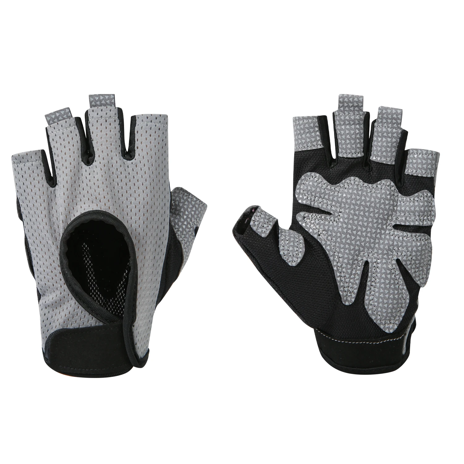 Летние тонкие мужские и женские спортивные перчатки для занятий спортом на открытом воздухе, езды на велосипеде, тяжелая атлетика, дышащие спортивные перчатки с укороченными пальцами