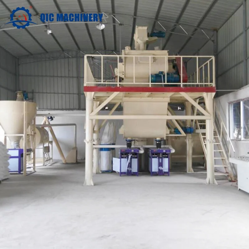 High Quality Automatic Ceramic Tile Adhesive Cement Plant Dry Mixing Mortar Manufacturing Plant