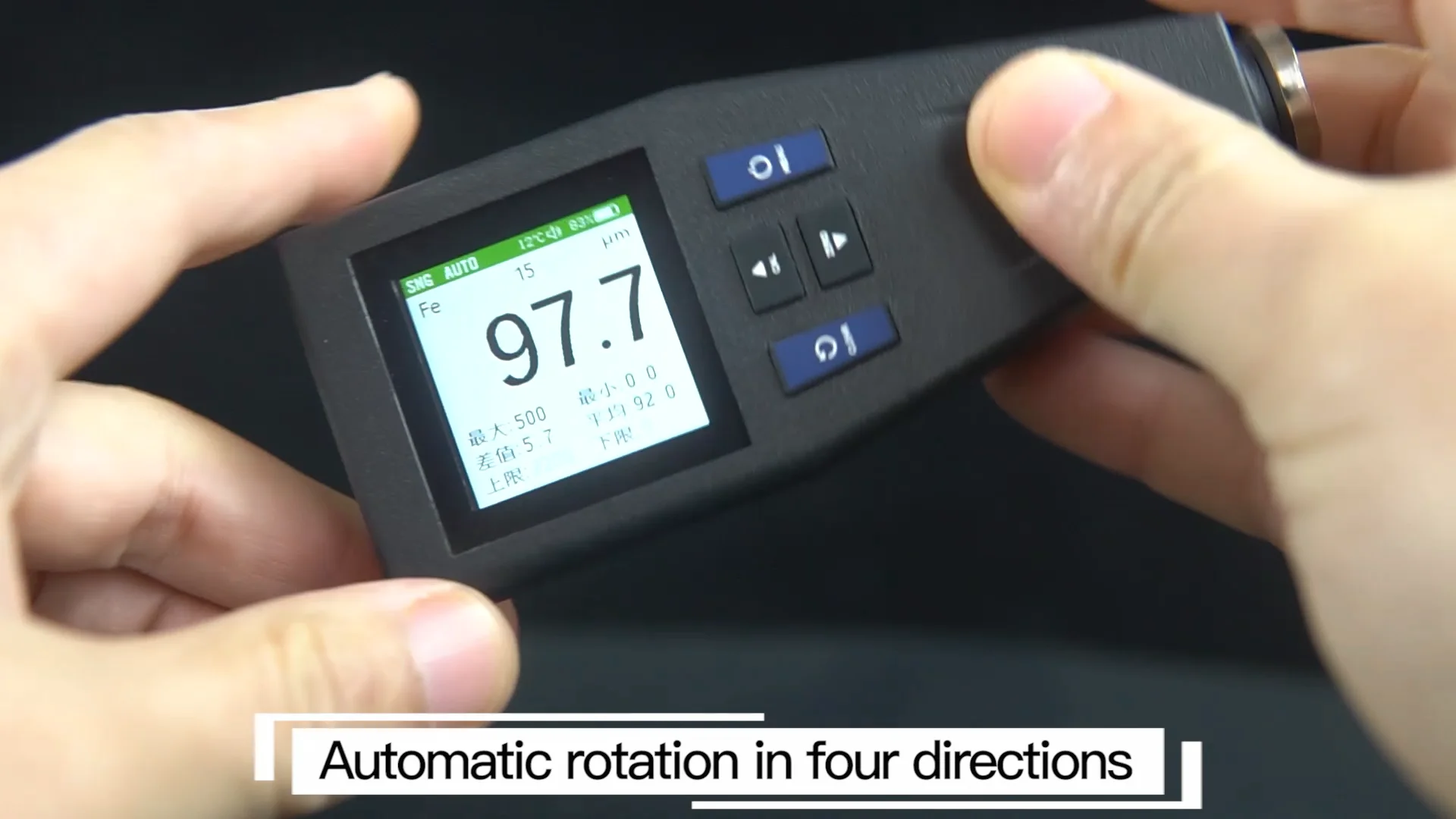 Surface Coating Thickness Gauge Meter For Car Paint Coating Micron