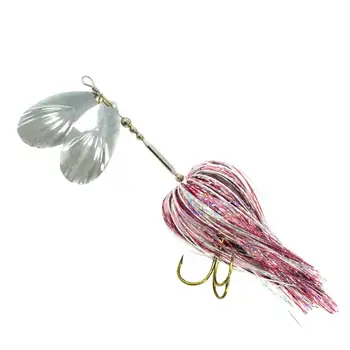 Hot Selling Artificial 45g 22cm Copper Spinner Bait for Musky & Trout Float Fishing Metal Spoon Lure – Metal Jig – view 5