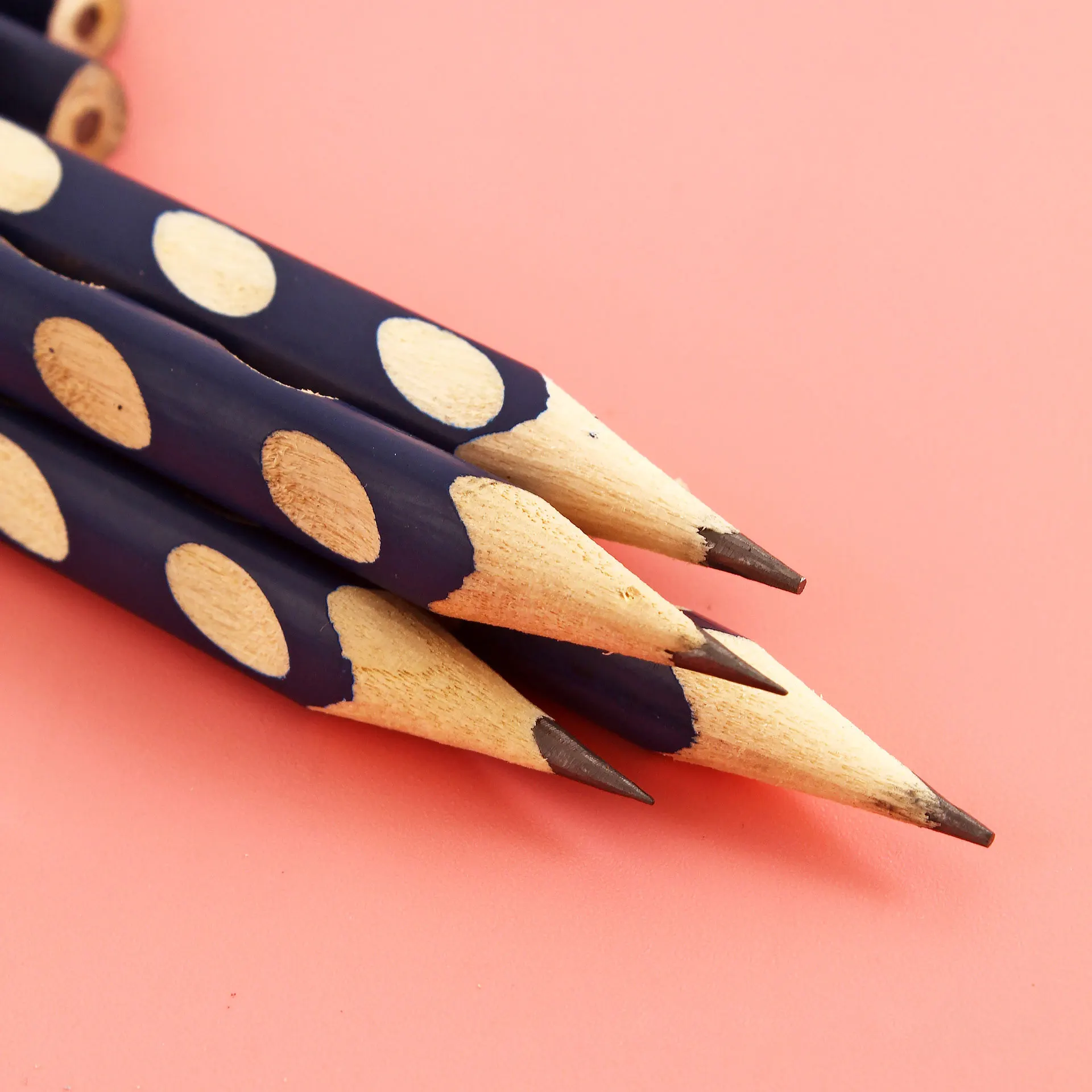 Jps Oem Lapis Standard Pencils Wooden Triangular Hb Pencil With Holes