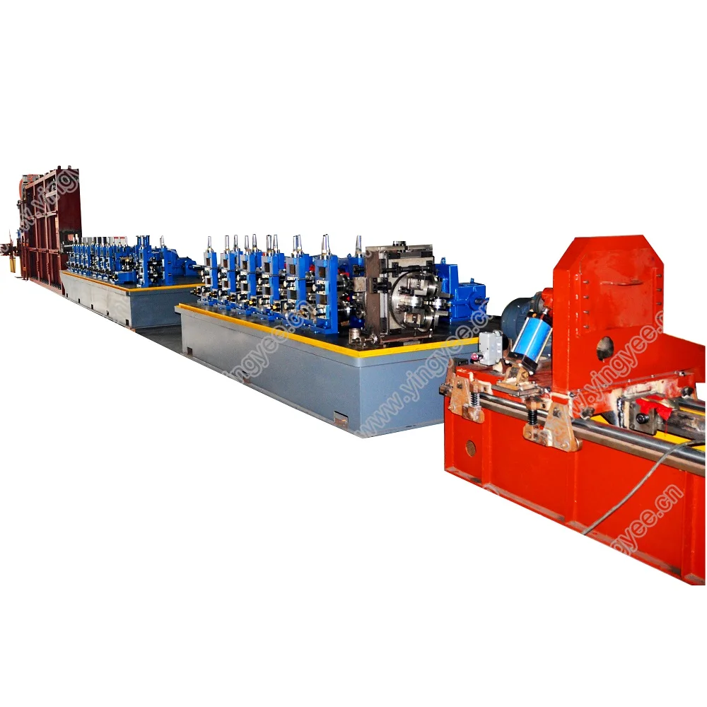 New  Steel Tube Mill Round Stainless Steel Pipe Production Line with Core Components-Pump Motor PLC Construction Industries