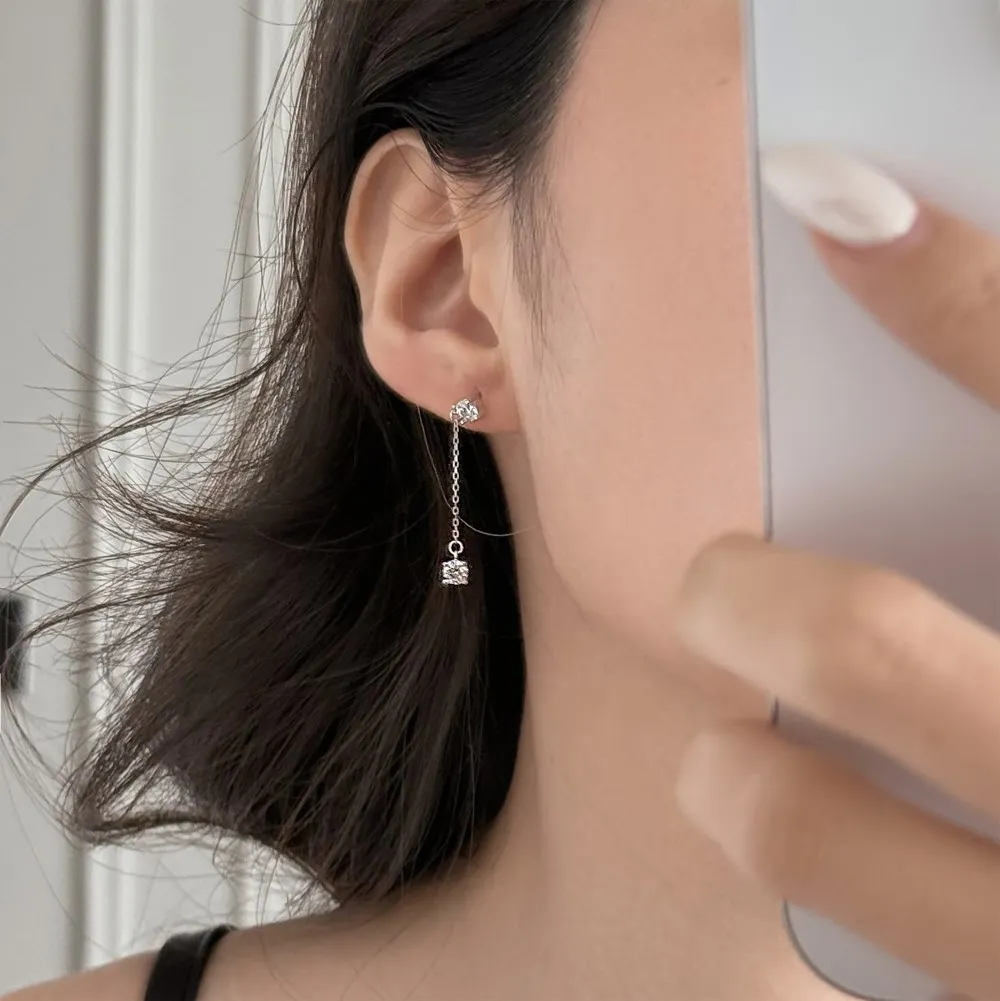 KAKODIY Elegant Design Boutique Fashion Jewelry 925 Sterling Silver 5A Cubic Zirconia Earrings Daily Accessories detail 2