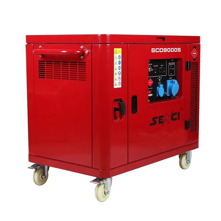 6KW 3-Phase Silent Diesel Generators manufacture