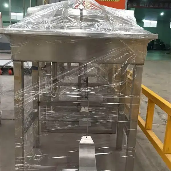Professional hand washing stations for hygienic areas in slaughterhouses, food plants and clean rooms