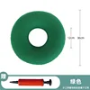 Inflatable round green
