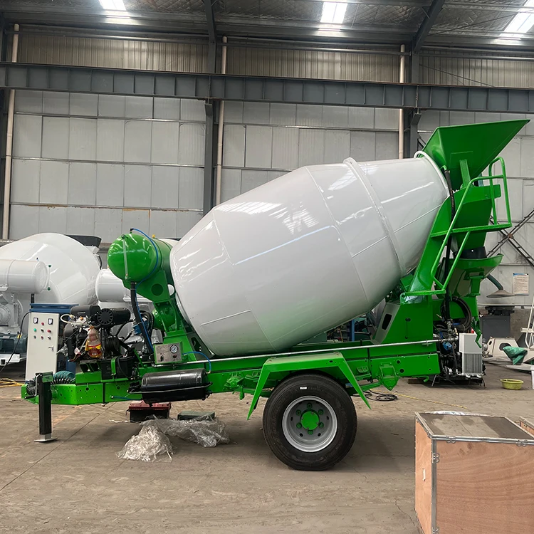 High Performance 80T 100T Concrete Used Mixing Truck Cement Silo 10Wheelers Cement Transiting Mixer