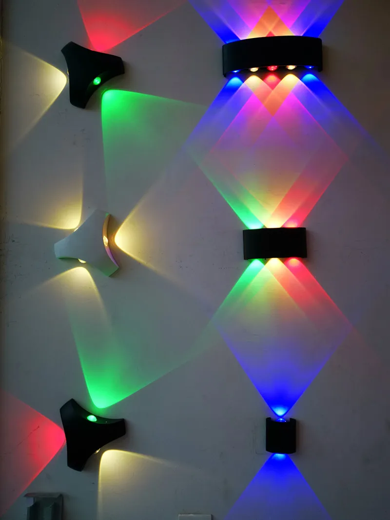 Hot Sale Wall-mounted Up And Down Wall Lamp 4w 6w 8w 10w Waterproof ...