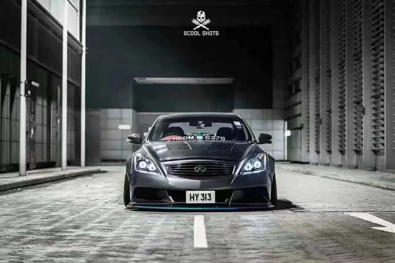 LB Design Front Bumper for Infinity G25 G35 G37 Sedan Coupe G37 Body Kit