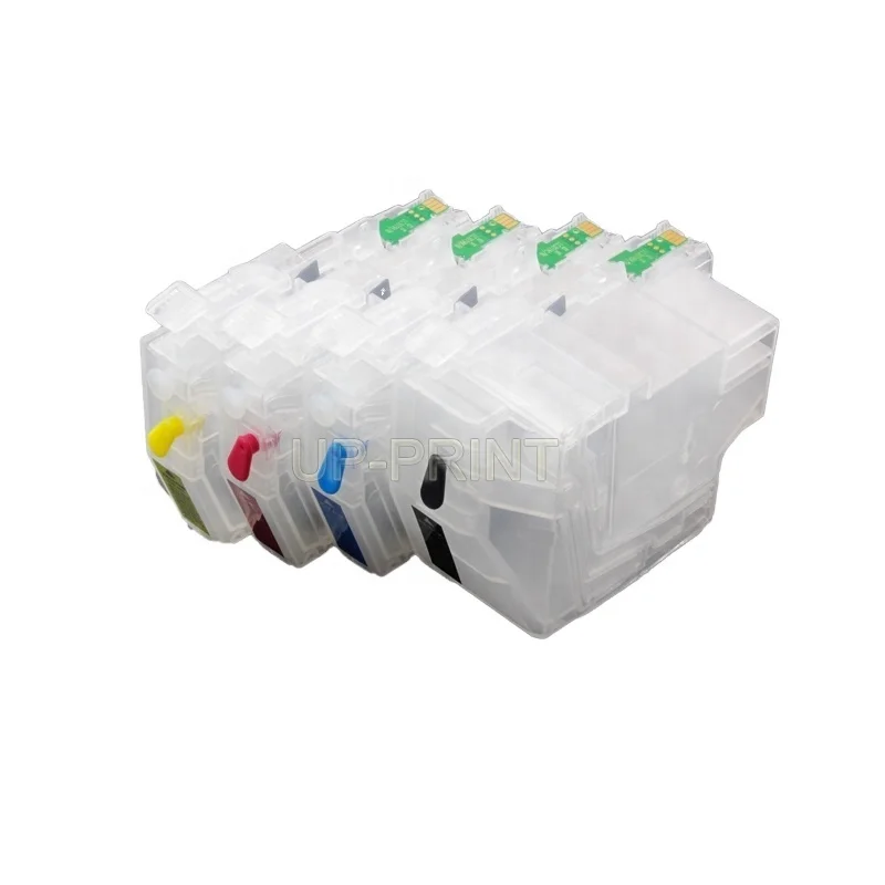 Amazon.com: uniprint 4pcs aspiradora rellenable cartucho de tinta para  Brother DCP-J100 DCP-J105 MFC-J200 J100 J105 J200  lc569/539/529/139/129/119/109 : Productos de Oficina
