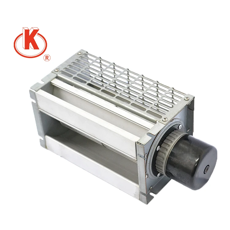 24V 80mm DC EC Cross Flow Fan Speed Adjustable