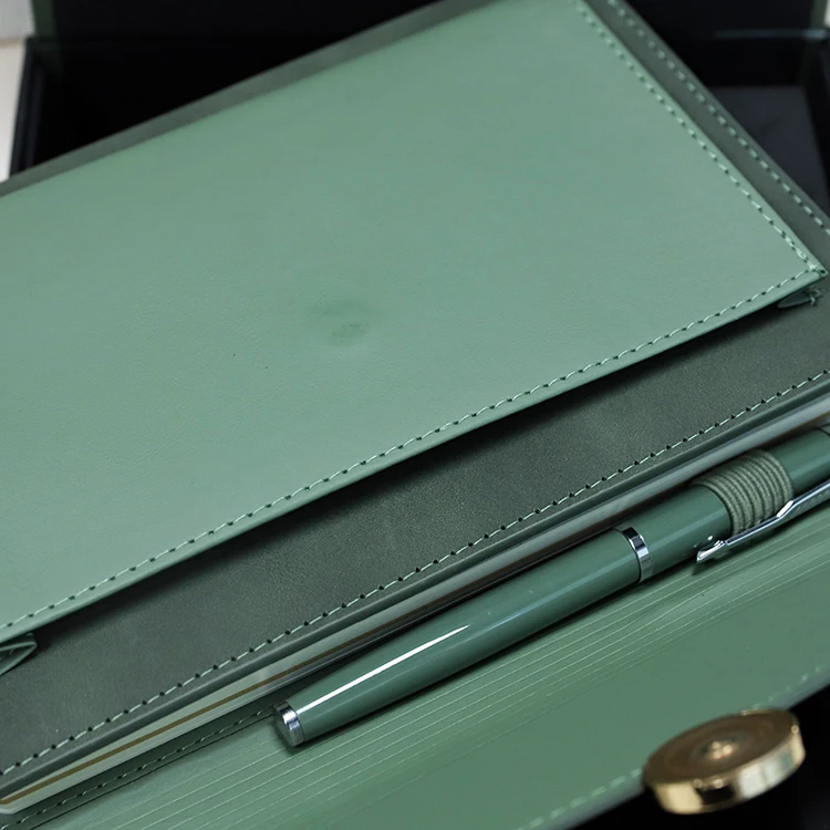 Customised Diary Luxury Vip Corporate Business Pu Leather Notebook And