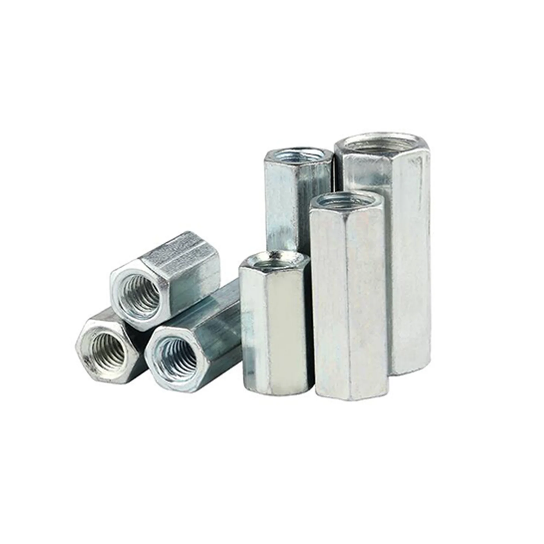 20 Dadi Filettati M10 X 25 Mm Per Legno - Dadi Esagonali Flangiati In Acciaio Zincato - Per Mobili, Scaffali E Fai Da Te - Foto 6