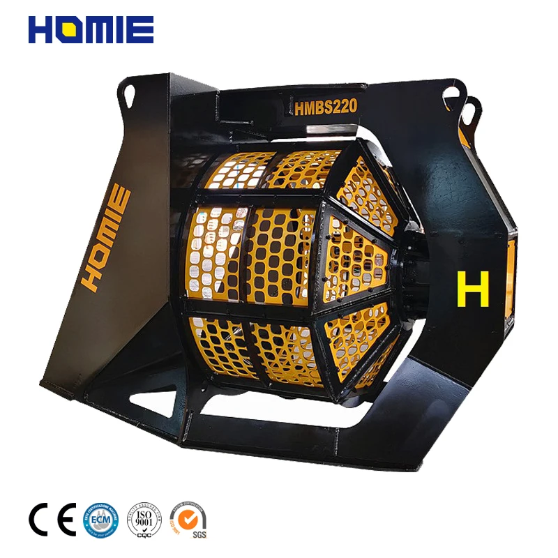 Mini Screening  Buckets for  5 Ton   Excavator Soil Screener Sieve Buckets