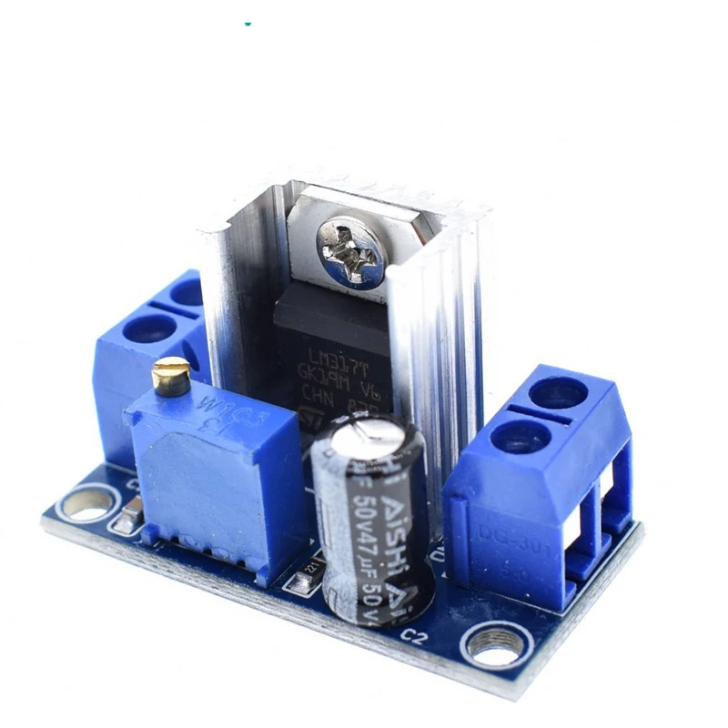 Module D'alimentation Abaisseur LM317 Régulateur D'alimentation Réglable En yq Module D'alimentation Abaisseur LM317 Régulateur D'alimentation Réglable En yq