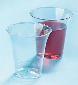 Mini Clear Plastic Communion Cup