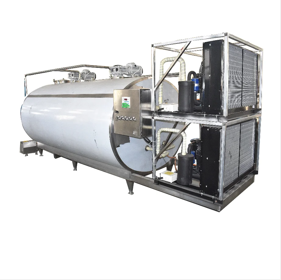 1000lミルク冷却タンク/1t垂直ミルクバルクタンク/水平ミルククーラー