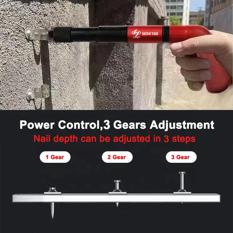 Мощный пистолет для стрельбы стальной бетонный крепежный инструмент с обслуживанием OEM