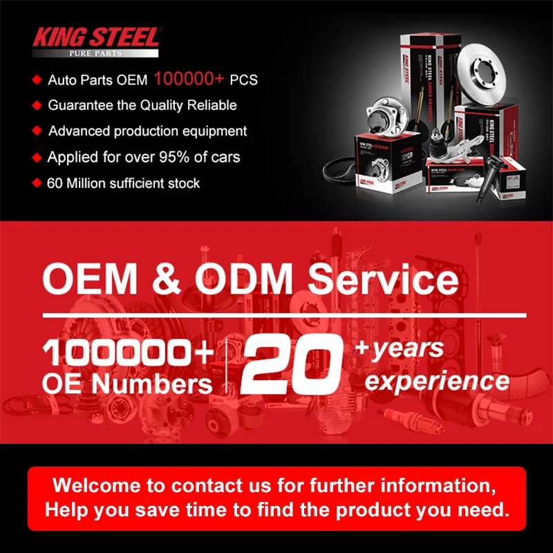 KINGSTEEL OEM ABS Speed Sensors for Toyota HILUX REVO