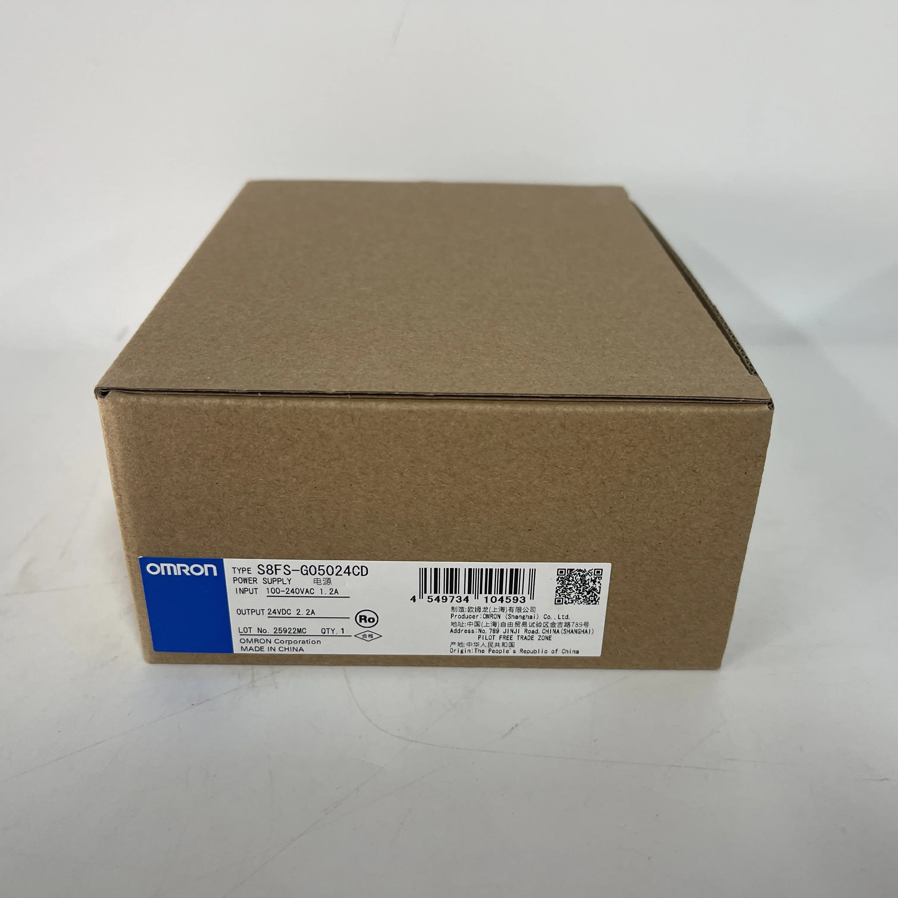 Omron Switching Power Supply S8FS-G05024CD