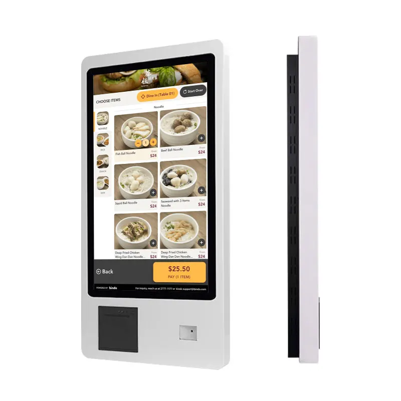 Ticket Vending Machine Payment Kiosk Self Ordering Kiosk in Restaurant Self Service Kiosk Machine