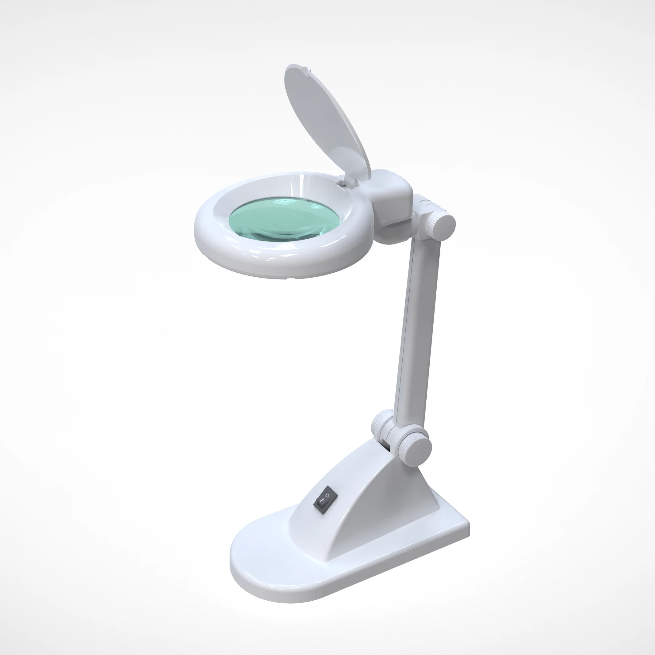 Desktop Magnifier Work Lighting Magnifying Glass Table Lamp 3x 5x 8x 10x 15x 20x