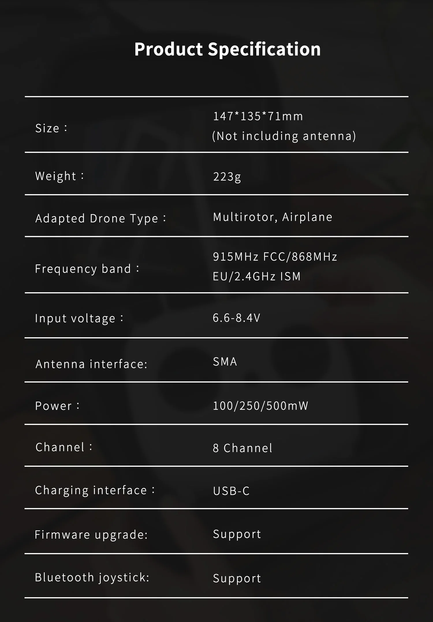 GEPRC TinyRadio ELRS Remote Controller