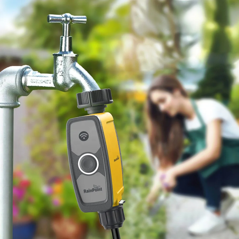 WIFI Hub Gateway Automatic Digital WIFI Valve Water Timer for Smart Garden