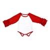 Red White Raglan