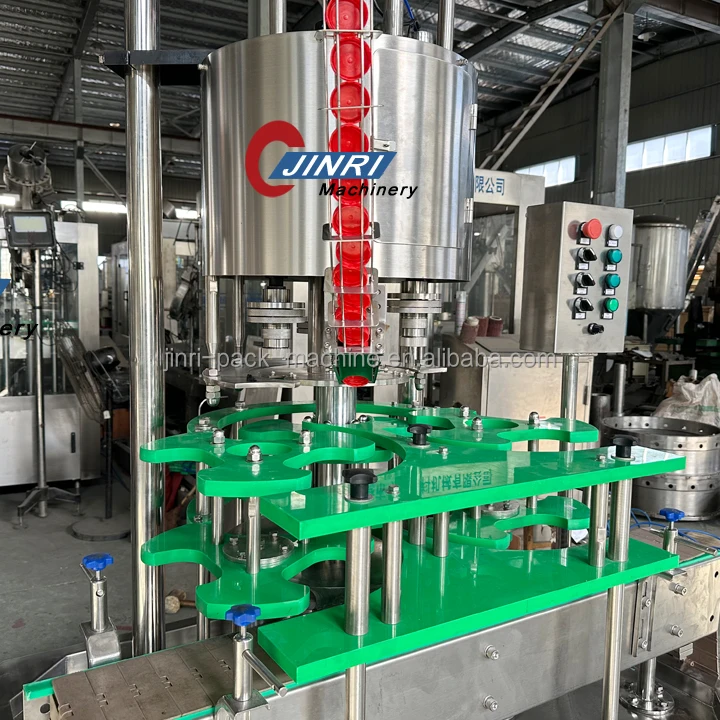 High-accuracy Automatic PET Bottle Screw Capping Machine