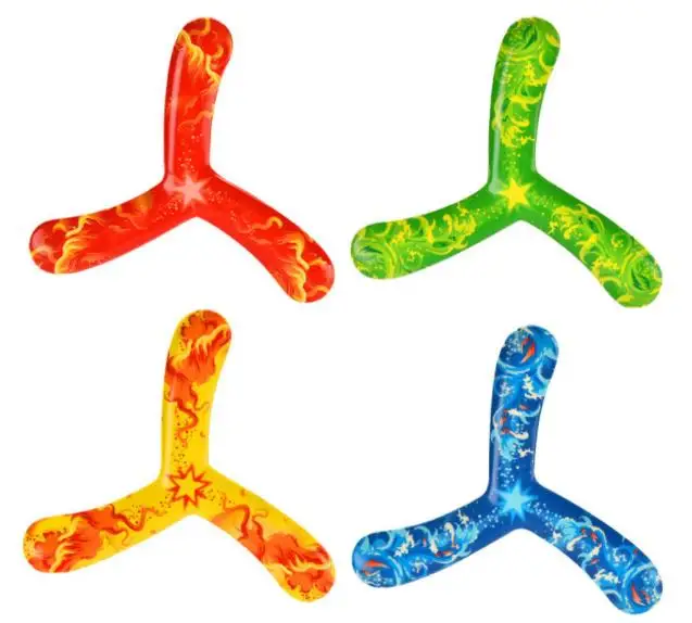 Set De 4 Boomerangs Para Niños – Juguete Deportivo Al Aire Libre De EVA Suave Y Plegable, Ideal Para Juegos En Familia Y Fiestas